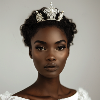 Confident Crowned Portrait