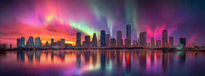 Houston Skyline Panorama