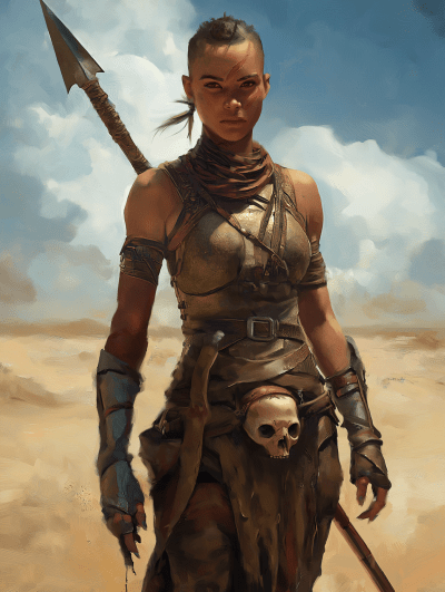 Fierce Warrior in the Wastes