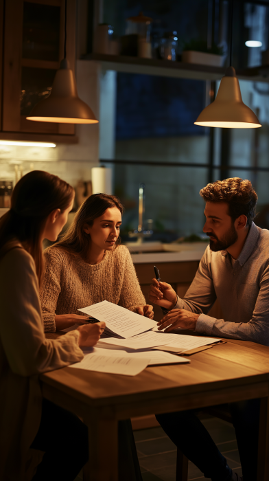 Cozy Nighttime Consultation