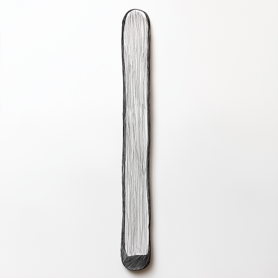Wooden Tongue Depressor Sketch