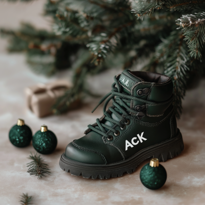 Modern Christmas Boots