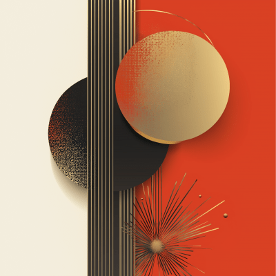 Modern New Year’s Poster
