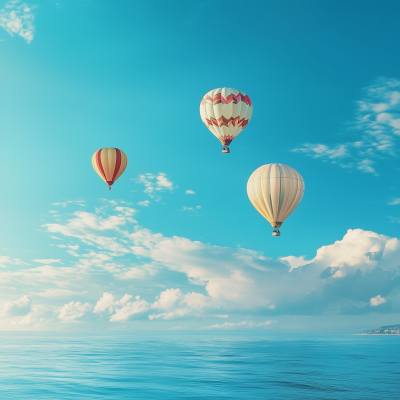 Colorful Hot Air Balloons