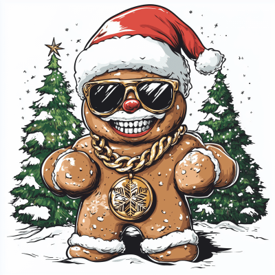 Gangster Gingerbread Man