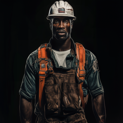 Oil Rig Worker Character