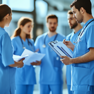 Healthcare Team Discussion