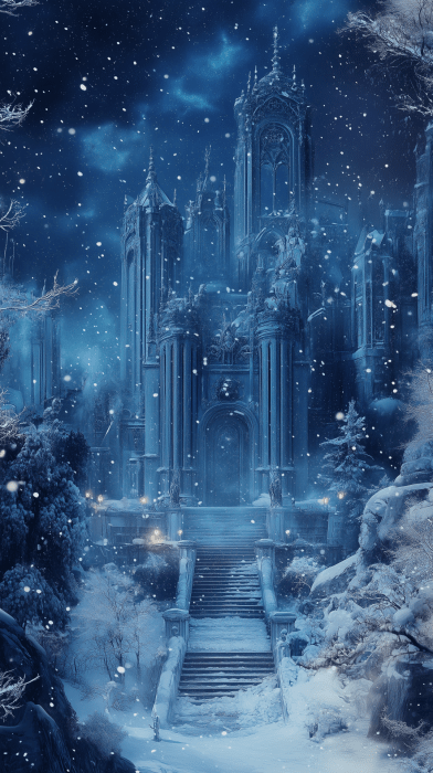 Majestic Winter Background