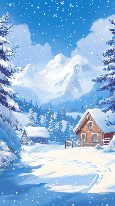 Winter Wonderland Background
