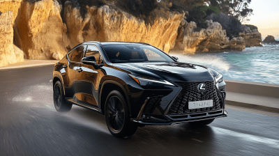 Lexus NX350h in Motion