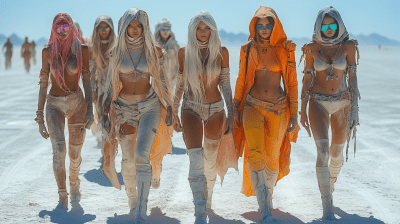 Burning Man Festival 2150