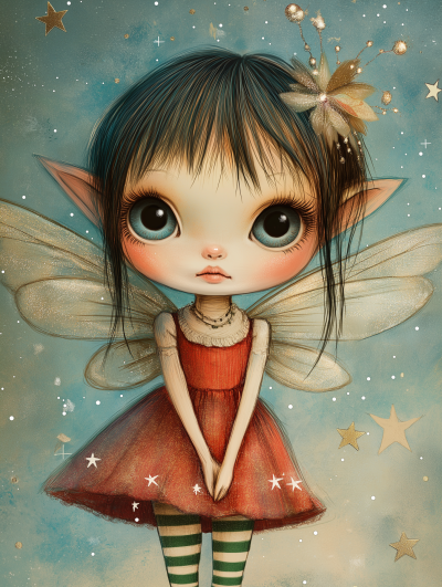 Cute Fairy Illustration