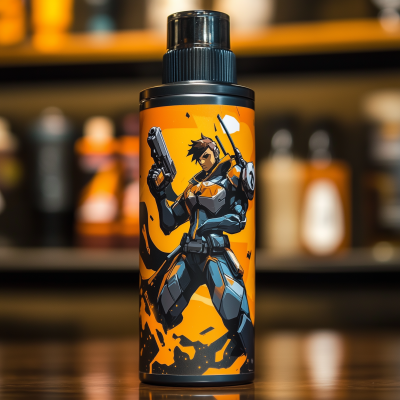 Axe Body Spray Illustration