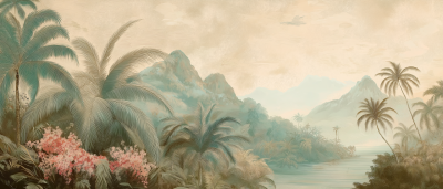 Jungle Landscape Wallpaper