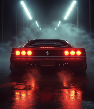 Ferrari Testarossa Ad