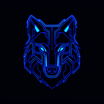 Neon Wolf Logo