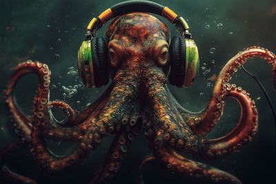 Reggae Octopus Under the Sea