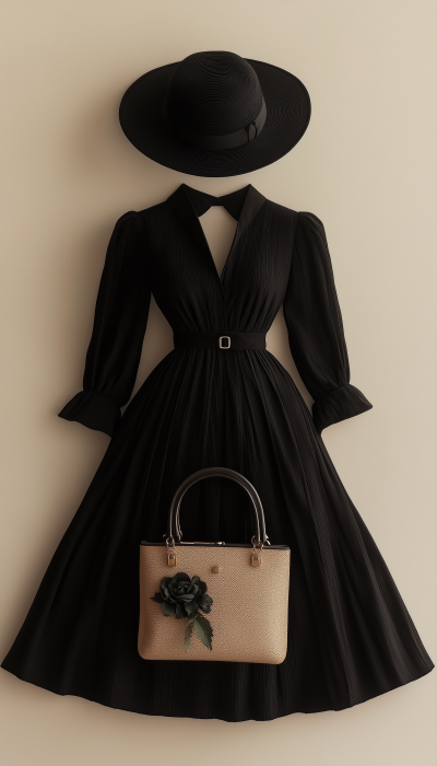 Elegant Accessories Flat Lay