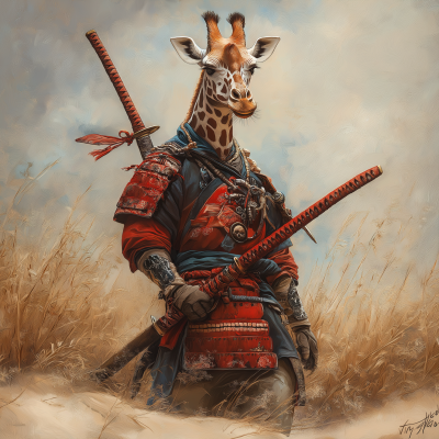 Samurai Giraffe