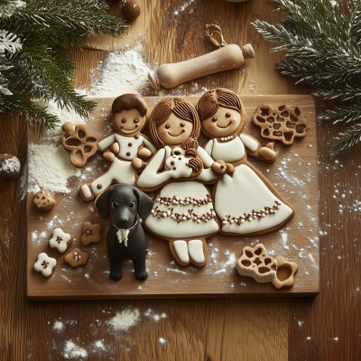 Gingerbread Family