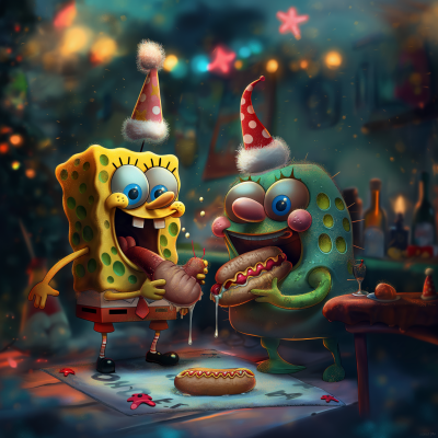 New Year’s Eve Hotdog Contest
