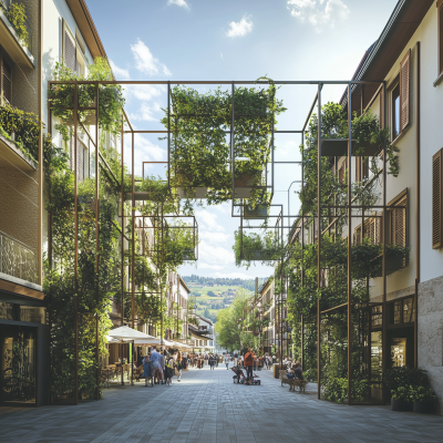 Futuristic Street Scene