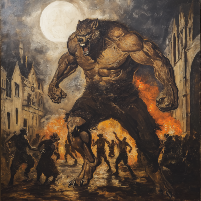 Rampaging Werewolf