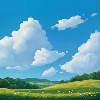 Beautiful Pixar Landscape