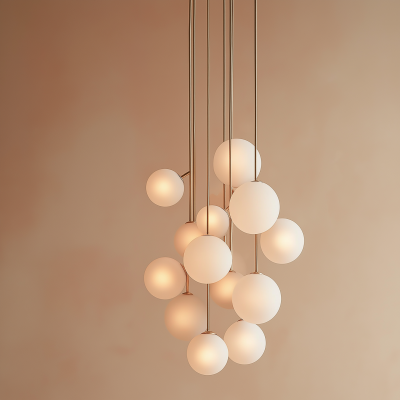 Modern Cluster Bulbs Chandelier