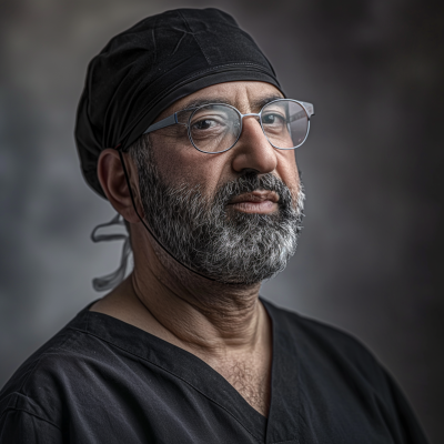Portrait of an Attractive Middle Eastern Individual