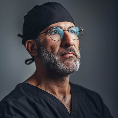 Portrait of Attractive Middle Eastern Man