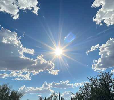 Sunshine in Arizona