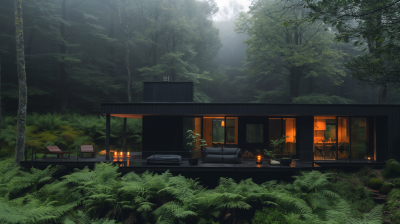 Modern Minimalistic Cabin