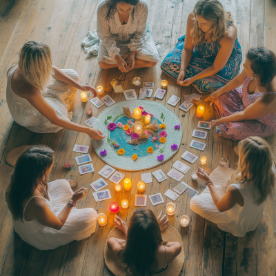 Circle Altar Gathering