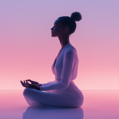 Meditating Woman