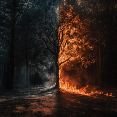 Contrasting Forest