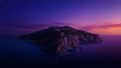 Night Island Aerial