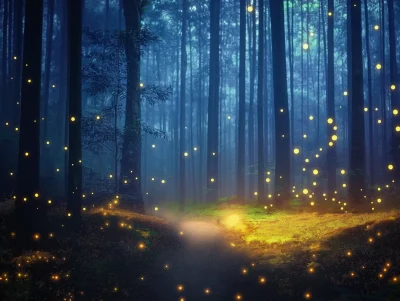 Fireflies in the Forest