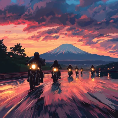 Motorcycle Team Journey