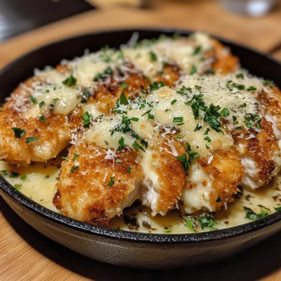 Crispy Parmesan Truffle Chicken