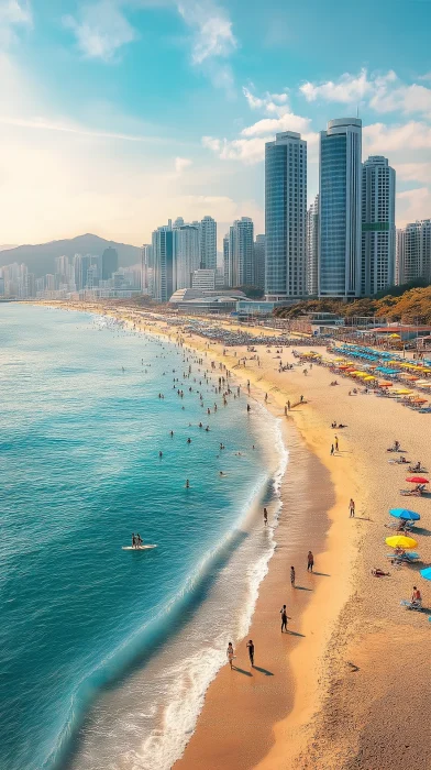 Summer at Haeundae Beach