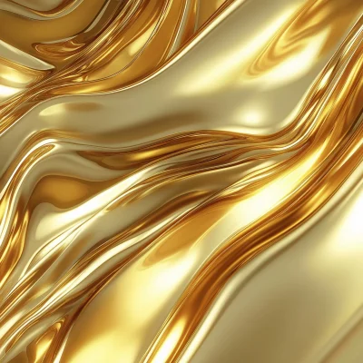 Vibrant Gold Screensaver