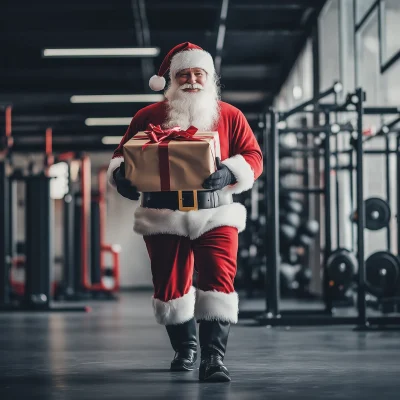 Santa at the Gym