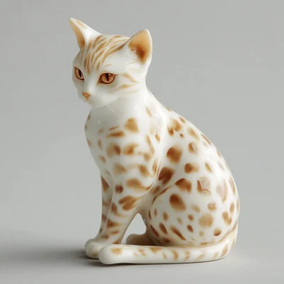 Bengal Cat Figurine