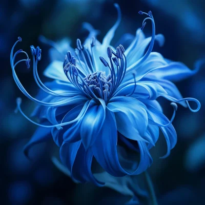 Magic Blue Flower