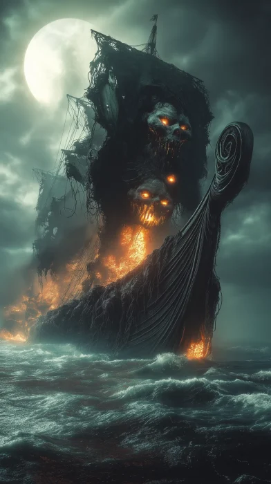 Cursed Viking Ghost Ship