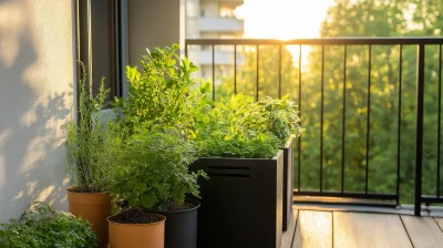 Urban Balcony Garden