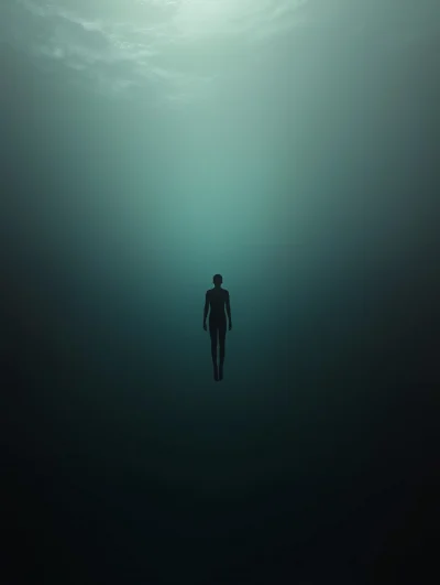 Peaceful Underwater Float