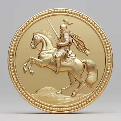 Ottoman Warrior Coin Design