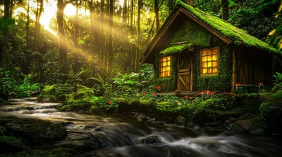 Cozy Cottage in Enchanted Forest